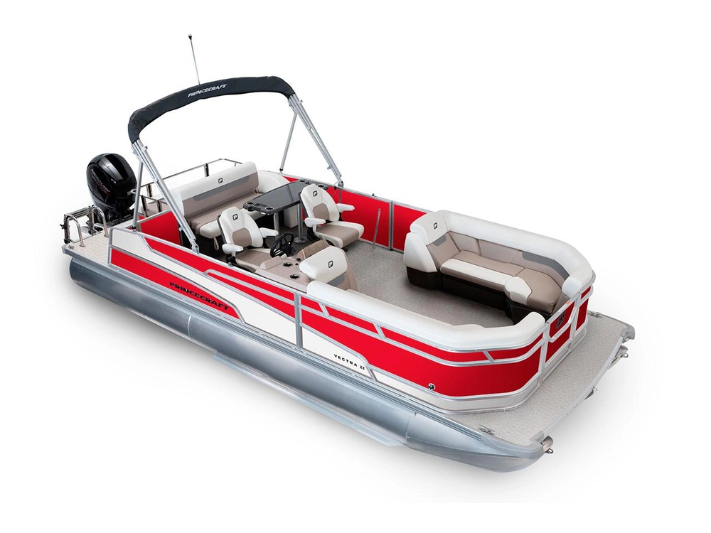 Princecraft Vectra® 23 RL Vectra® 23 RL Rouge Rubis - Édition Blanc Onyx 2025 alt
