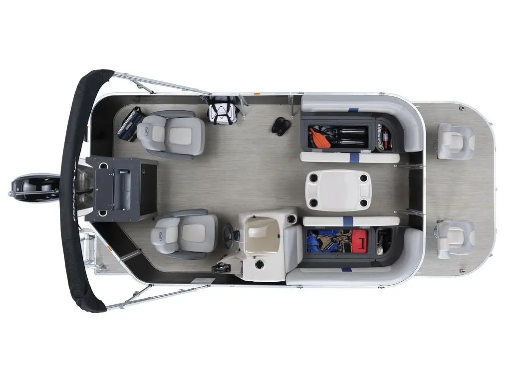 2025 Princecraft Jazz 19-4S Black - Grey Metallic Graphic Package