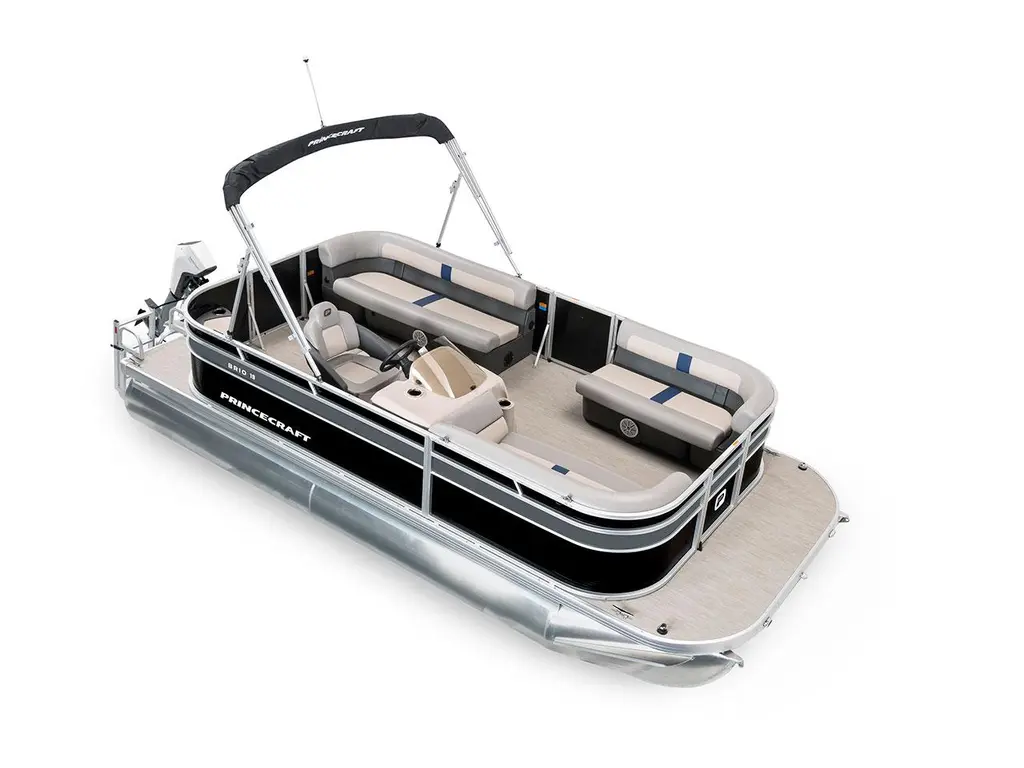 2025 Princecraft Brioe 19 Black - Grey Metallic Graphic Package