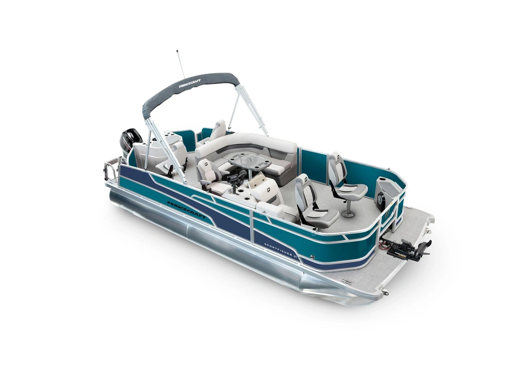 Princecraft Sportfisher 21-4S Sportfisher 21-4S Miami Harbour - Édition Bleu Nautique 2025 alt