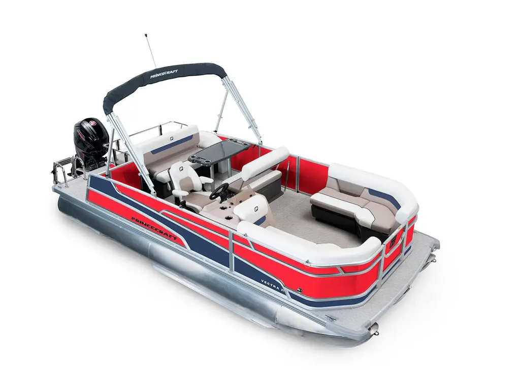 Princecraft Vectra® 21 RL Rouge Rubis - Édition Bleu Nautique 2025