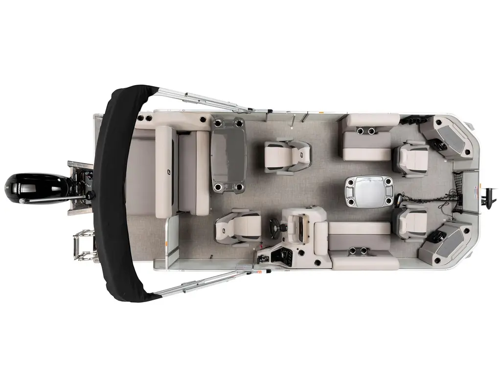 Princecraft Sportfisher 23-2S RL Noir - Édition Bleu Nautique 2025