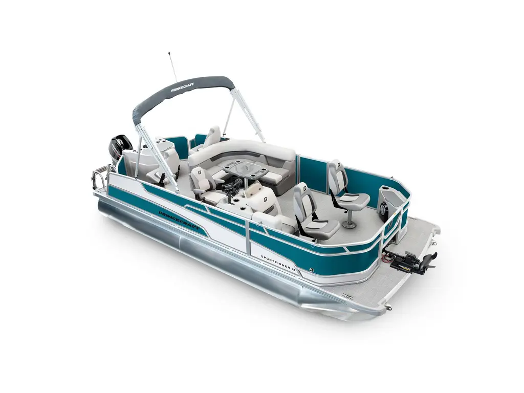 2025 Princecraft Sportfisher 21-4S Miami Harbour - Onyx White Edition