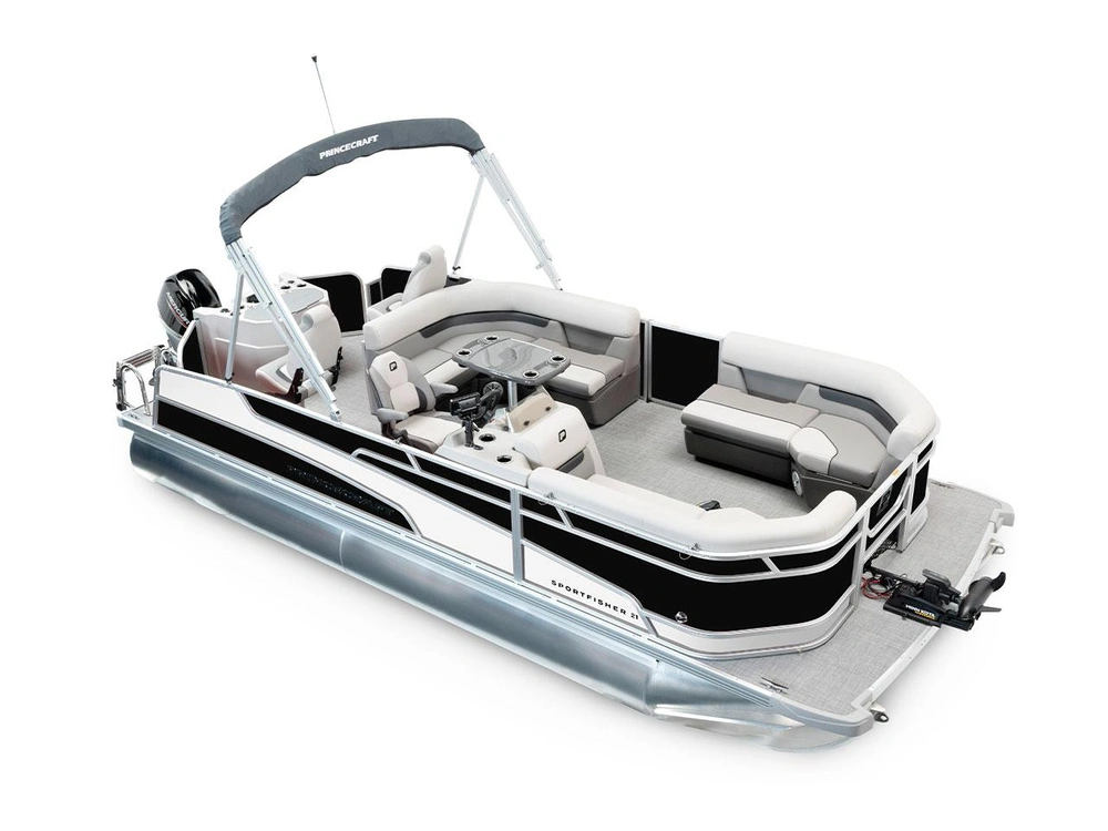2025 Princecraft Sportfisher 21-2RS Sportfisher 21-2RS Black - Onyx White Edition alt