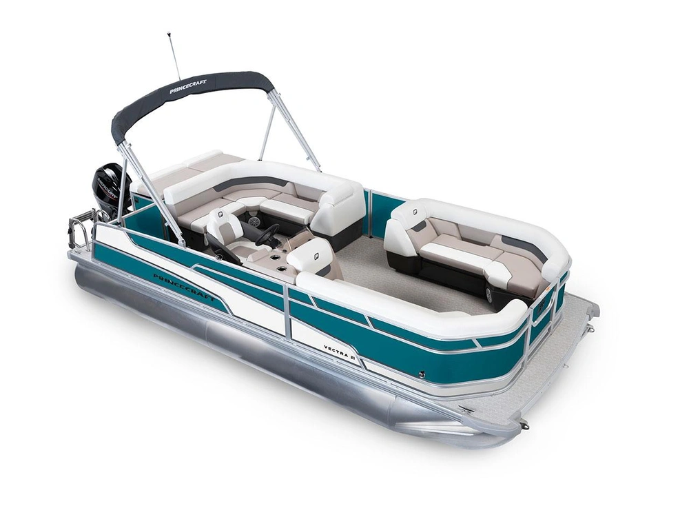 2025 Princecraft Vectra® 21 L Vectra® 21 L Miami Harbour - Onyx White Edition alt