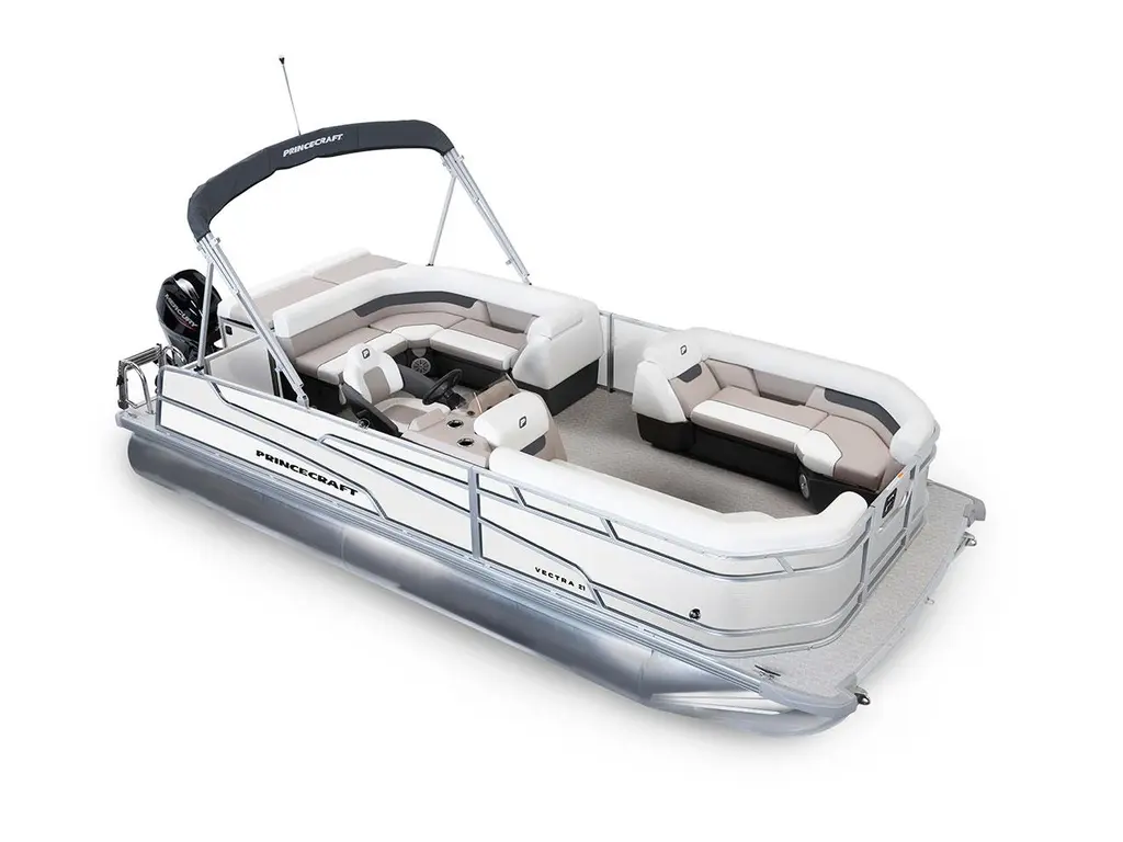 Princecraft Vectra® 21 L Gris Perle - Édition Blanc Onyx 2025