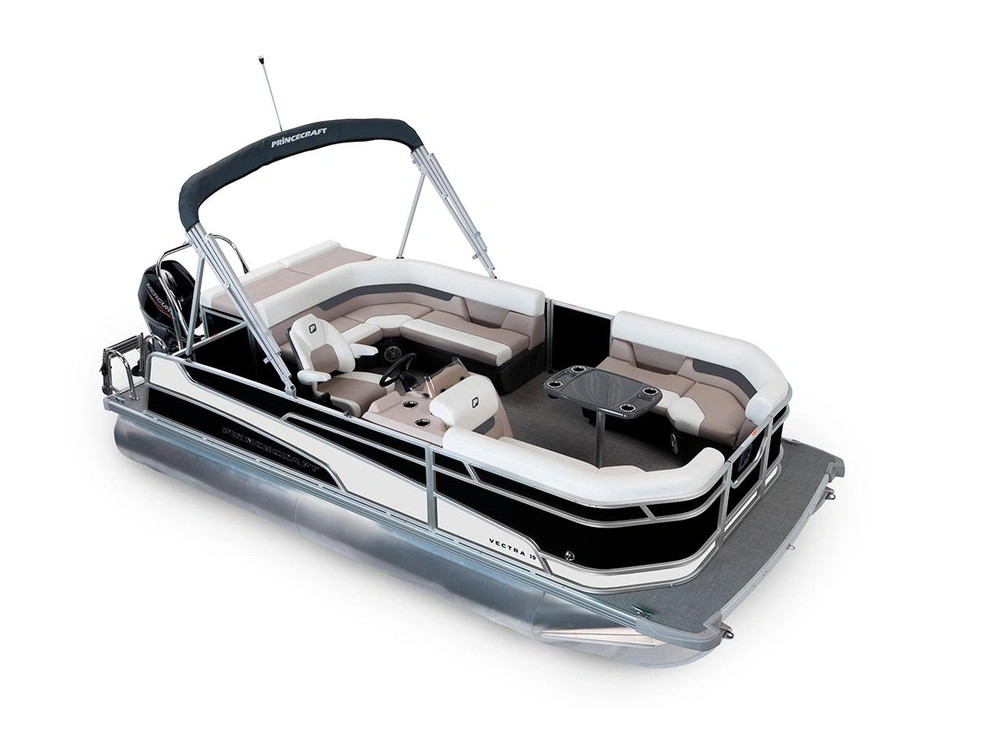 2025 Princecraft Vectra® 19 L Vectra® 19 L Black - Onyx White Edition alt
