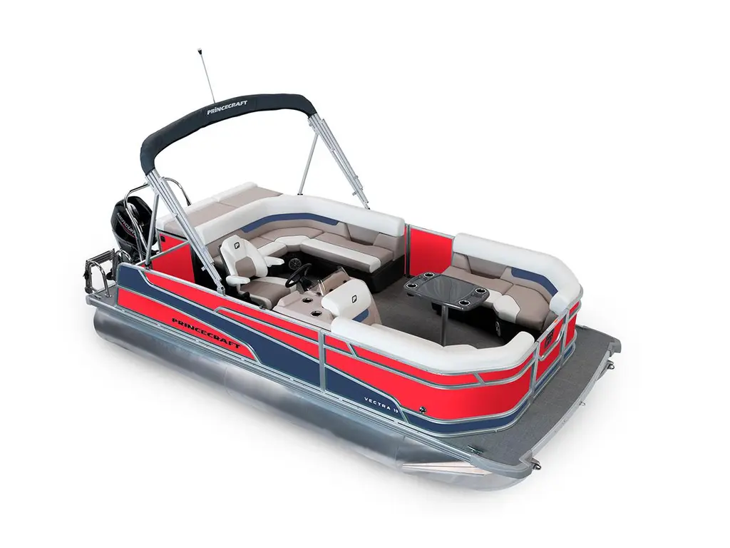 Princecraft Vectra® 19 L Rouge Rubis - Édition Bleu Nautique 2025