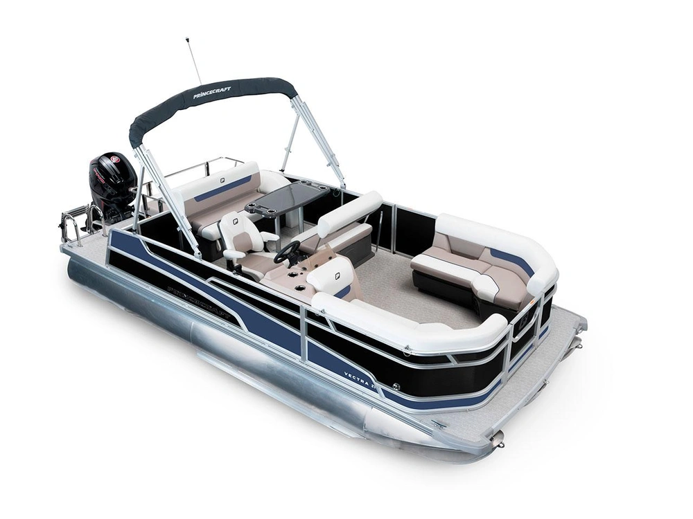 2025 Princecraft Vectra® 21 RL Vectra® 21 RL Black - Nautical Blue Edition alt