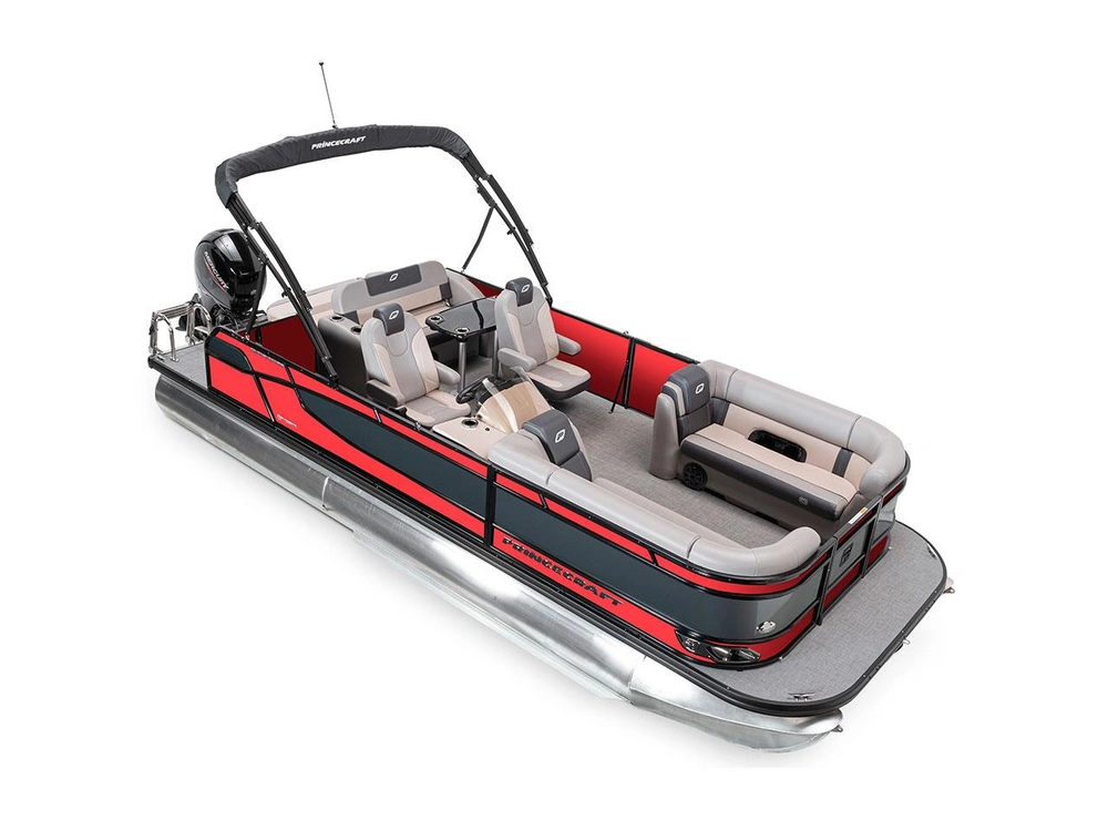 2025 Princecraft Quorum® 23 RL Quorum® 23 RL Ruby Red - Elegance Edition (With Grey Metallic Accent) alt