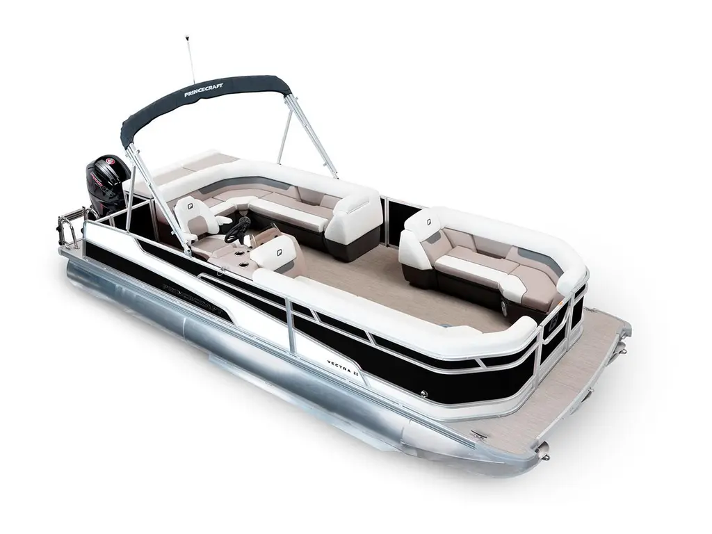 Princecraft Vectra® 23 L Noir - Édition Blanc Onyx 2025