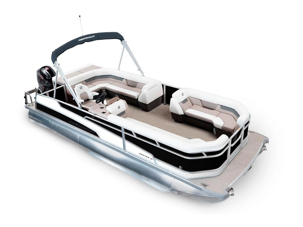 2025 Princecraft Vectra® 23 L Vectra® 23 L Black - Onyx White Edition alt