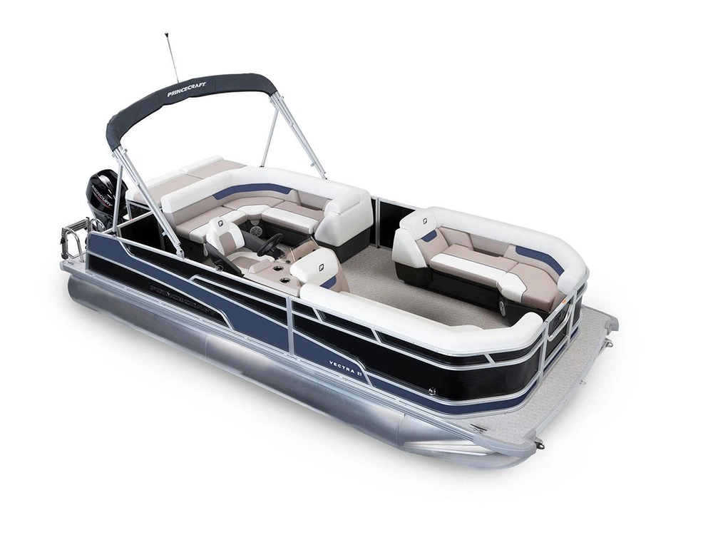 2025 Princecraft Vectra® 21 L Vectra® 21 L Black - Nautical Blue Edition alt