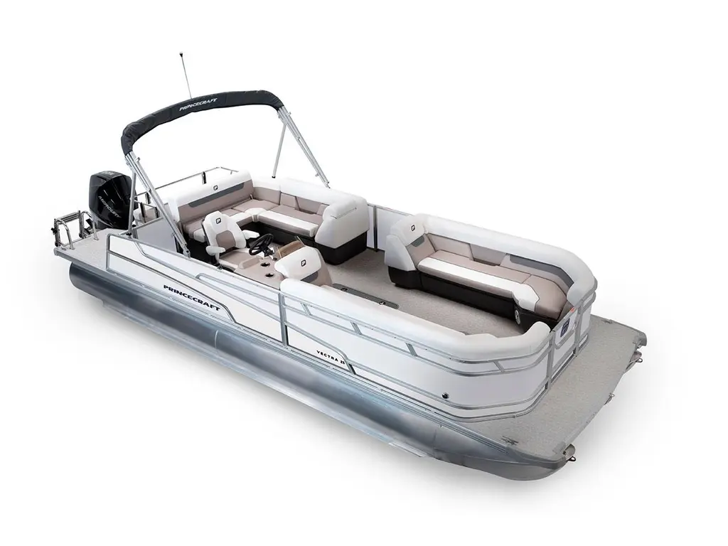 Princecraft Vectra® 25 RL Gris Perle - Édition Blanc Onyx 2025