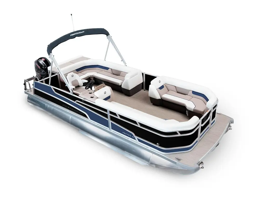 2025 Princecraft Vectra® 23 L Black - Nautical Blue Edition