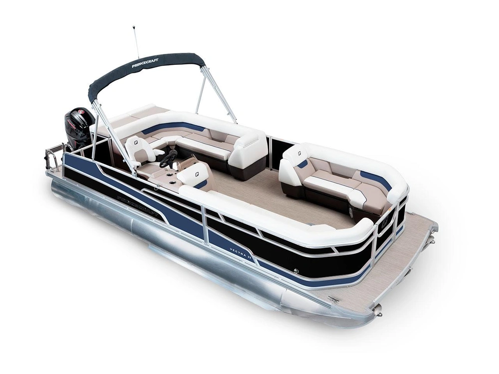 2025 Princecraft Vectra® 23 L Vectra® 23 L Black - Nautical Blue Edition alt