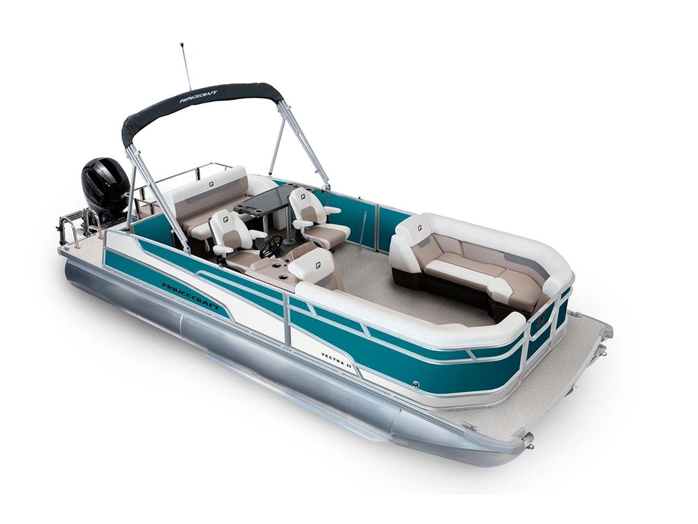 2025 Princecraft Vectra® 23 RL Vectra® 23 RL Miami Harbour - Onyx White Edition alt