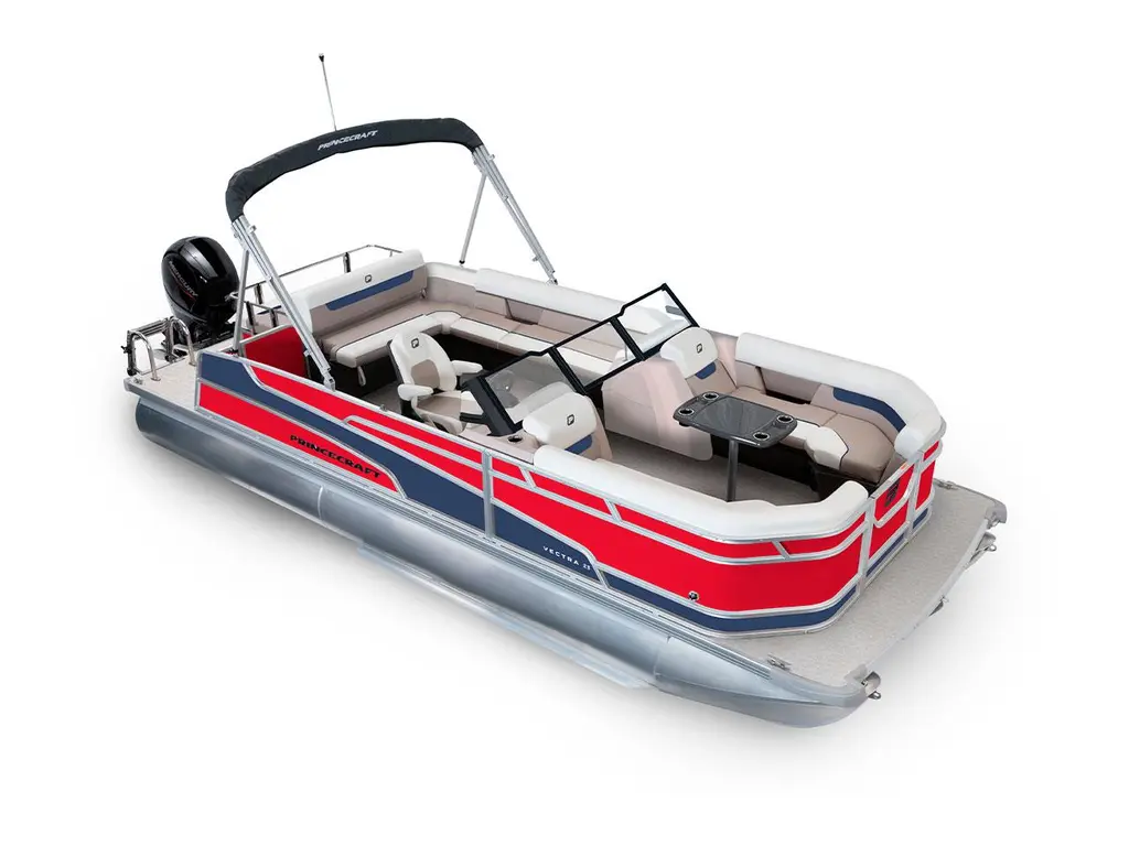 Princecraft Vectra® 23 WRL Rouge Rubis - Édition Bleu Nautique 2025