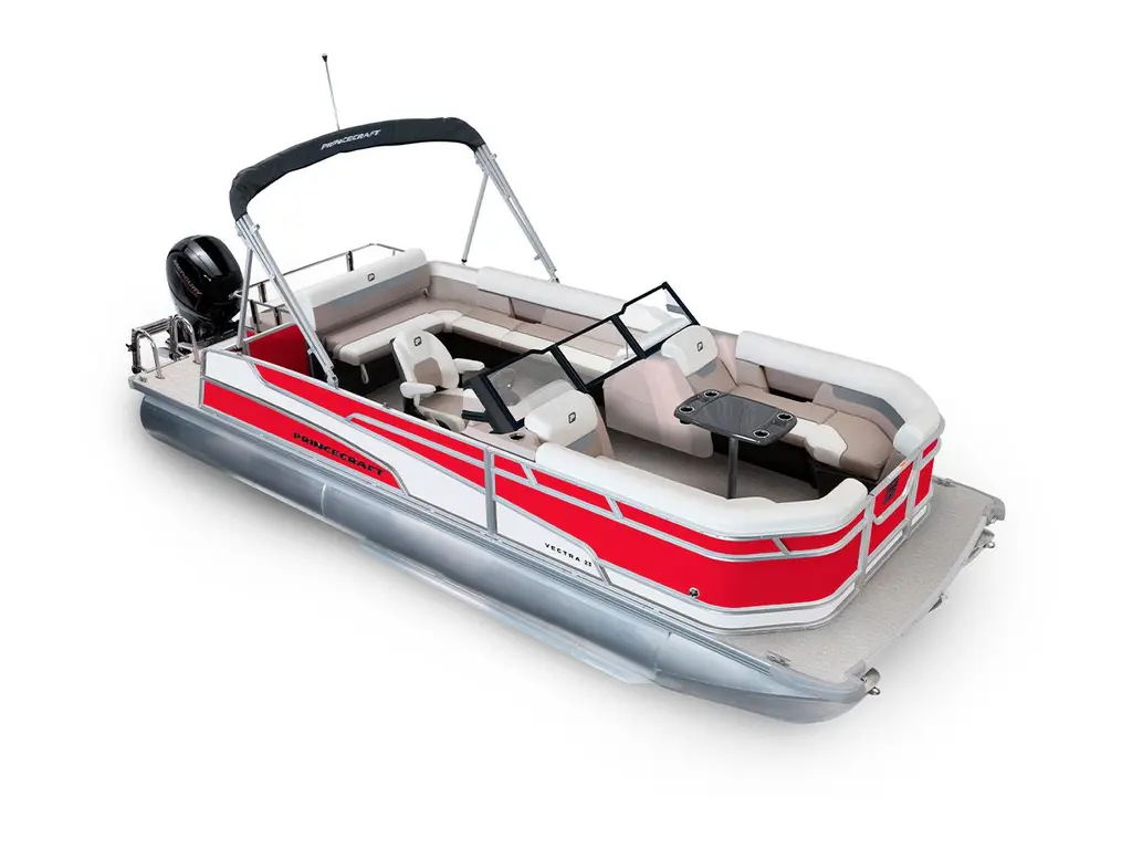 Princecraft Vectra® 23 WRL Rouge Rubis - Édition Blanc Onyx 2025