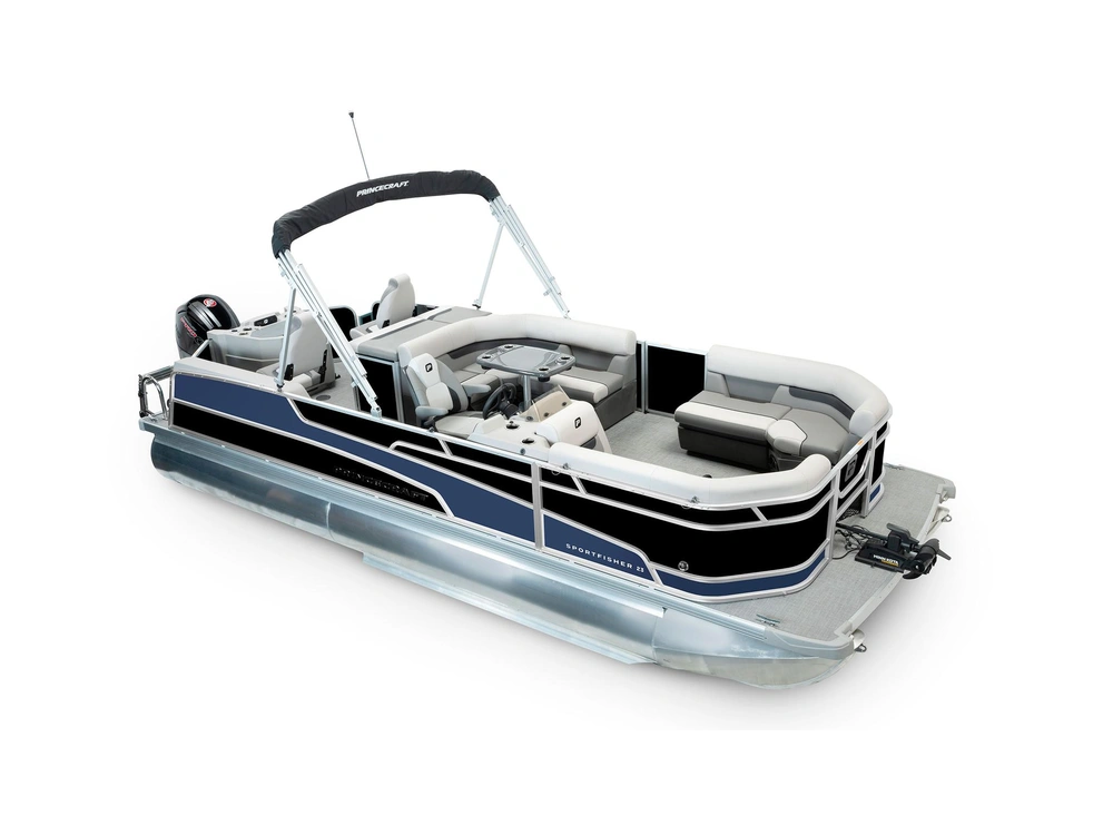 2025 Princecraft Sportfisher 23-2RS Sportfisher 23-2RS Black - Nautical Blue Edition alt