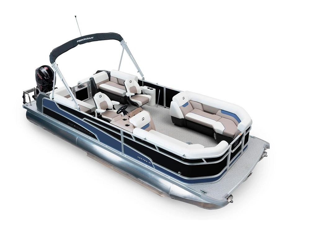 2025 Princecraft Vectra® 23 XT Vectra® 23 XT Black - Nautical Blue Edition alt