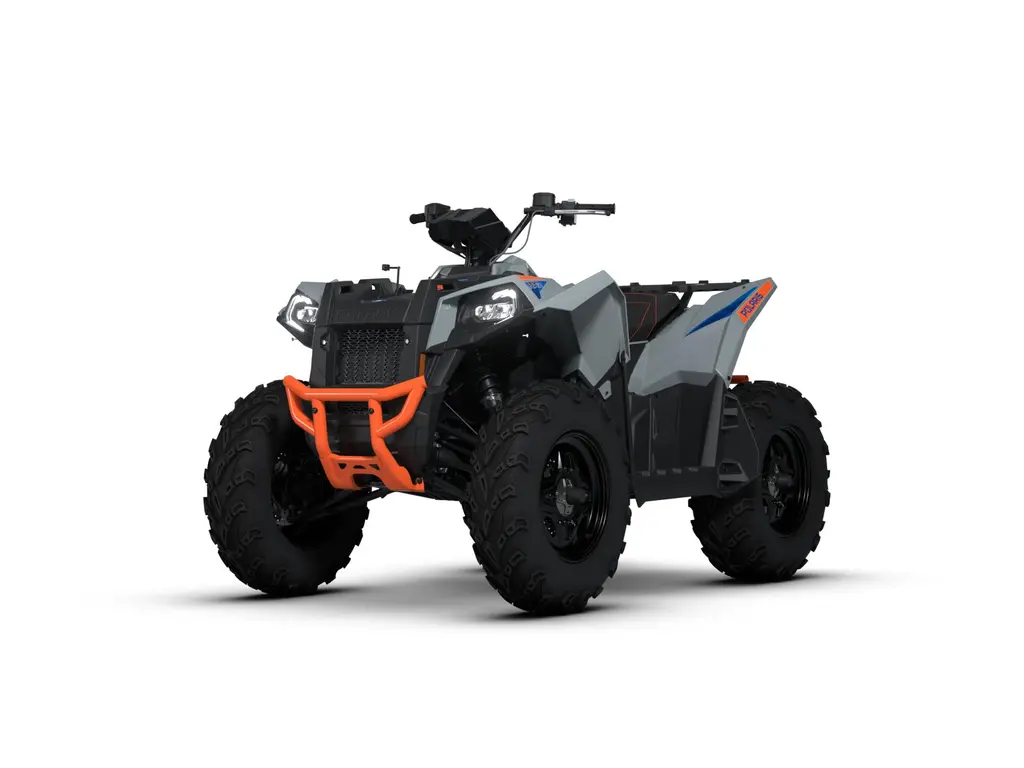 2026 Polaris Scrambler 850 Storm Gray/Radar Blue