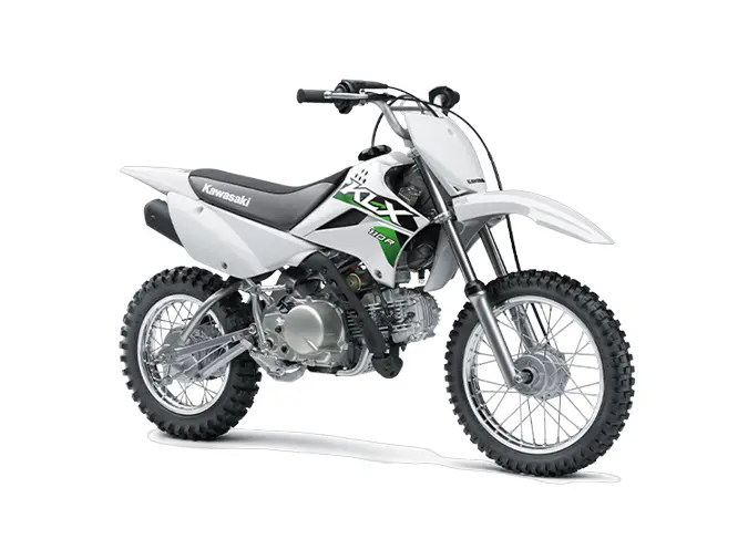 2026 Kawasaki KLX110R Bright White