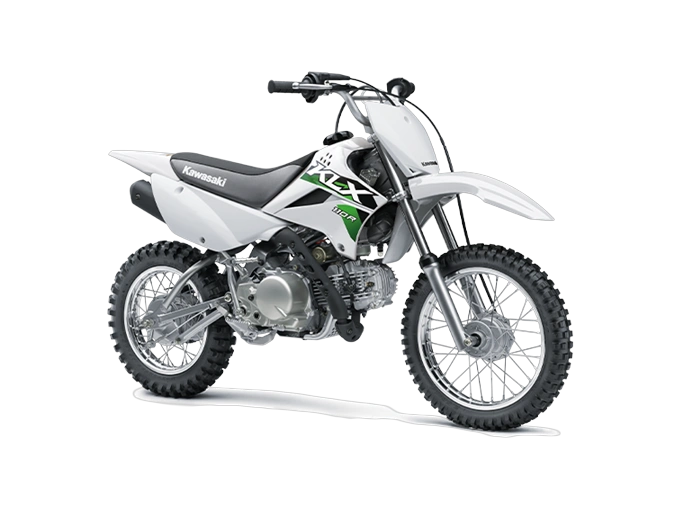 Kawasaki KLX110R KLX110R Blanc brillant 2026 alt
