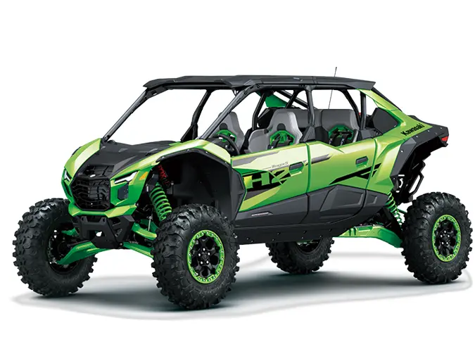 2026 Kawasaki TERYX5 H2 DELUXE eS Lime Green
