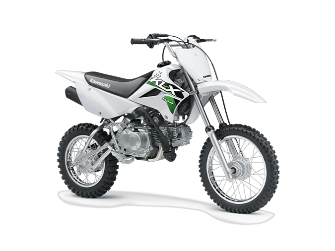 Kawasaki KLX110R KLX110R L Blanc brillant 2026 alt