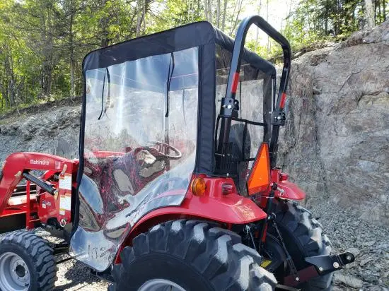 2025 Bercomac 40" Winter cab for compact tractors