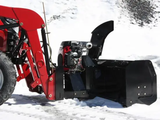 2025 Bercomac 48" Versatile Plus Snowblower for tractors equipped with "Skid Steer" style attach