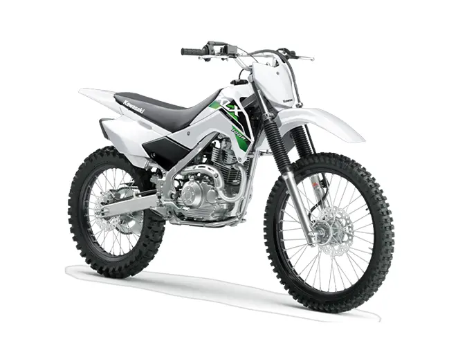 Kawasaki KLX140R F Blanc brillant 2026