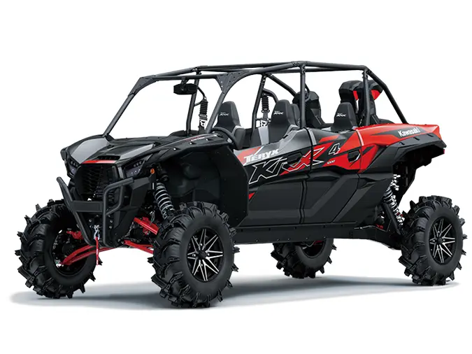 Kawasaki TERYX KRX4 1000 LIFTED EDITION Firecracker Red / Noir Intense 2026
