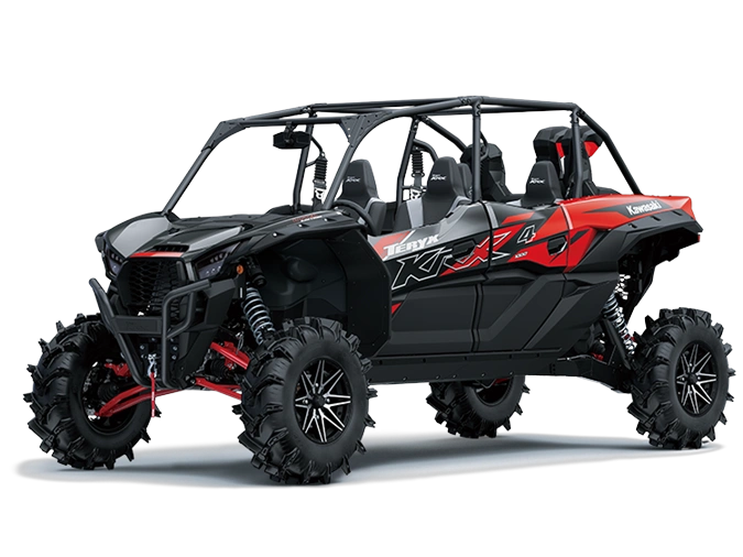 2026 Kawasaki TERYX KRX4 1000 TERYX KRX4 1000 LIFTED EDITION Firecracker Red / Super Black alt