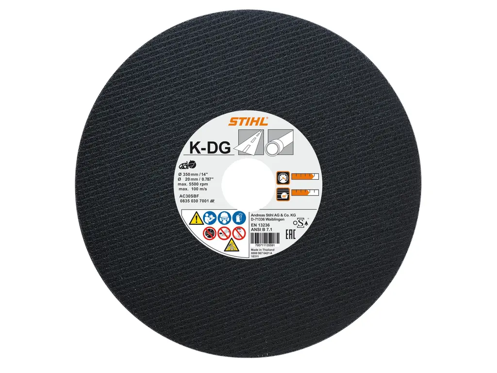 Stihl Disque de coupe abrasive - Asphalte 2025