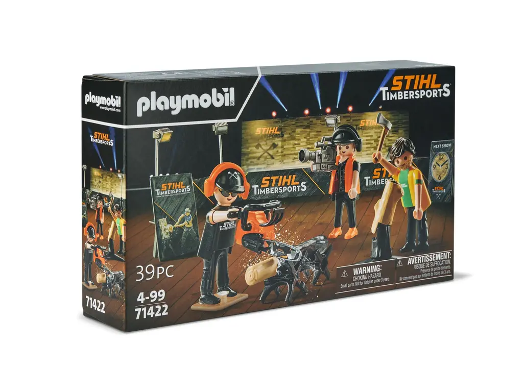 Stihl Ensemble Playmobil édition TIMBERSPORTSMD 2025