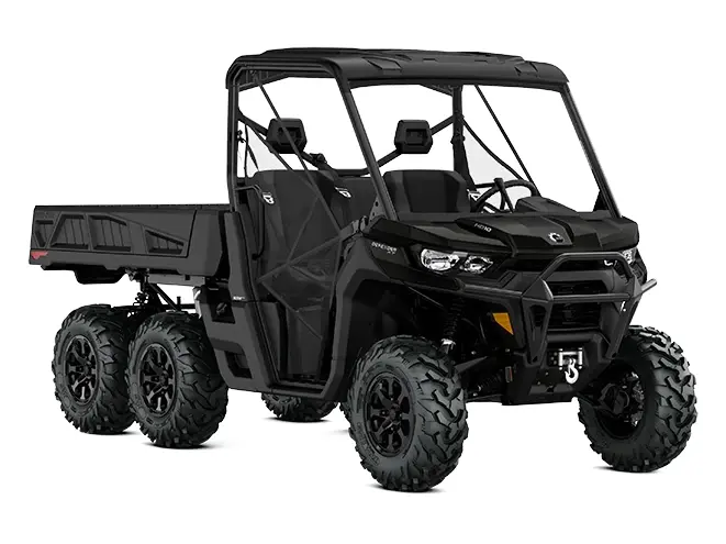 2026 Can-Am Defender 6x6 XT HD10 Stealth Black
