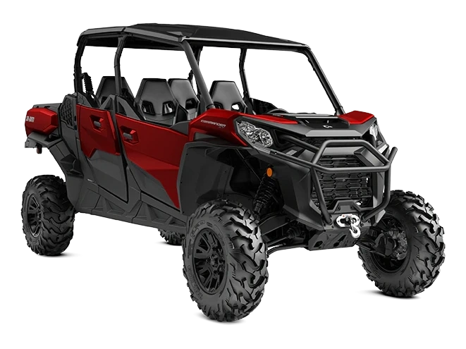 2026 Can-Am Commander Commander MAX XT Fiery Red 1000R alt