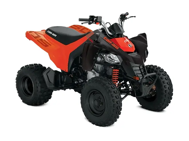 2026 Can-Am DS 250 Black & Can-Am Red