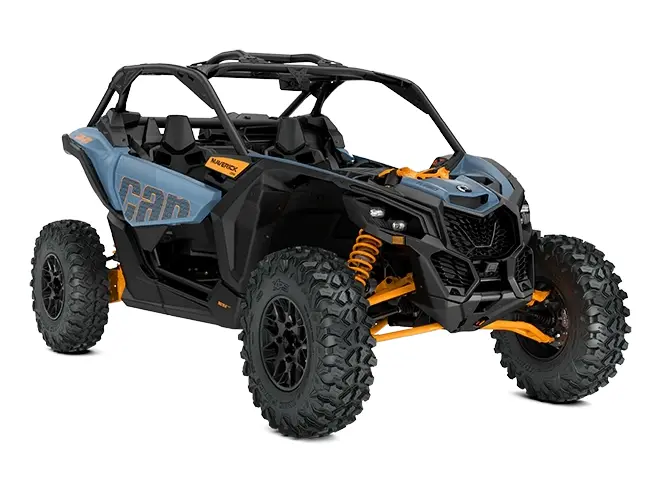2026 Can-Am Maverick X3 DS TURBO Scandi Blue & Orange Crush