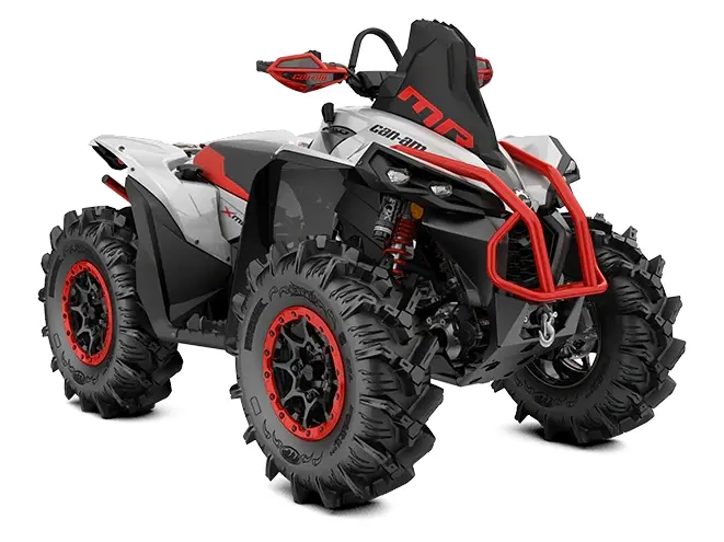 2026 Can-Am Renegade X mr 1000R Hyper Silver & Legion Red