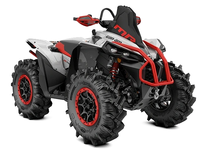 Can-Am Renegade Renegade X mr Hyper Silver & Legion Red 1000R 2026 alt