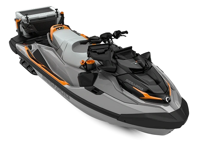 2026 Sea-Doo FishPro Trophy FishPro Trophy Shark Grey / Orange Crush 170 hp alt