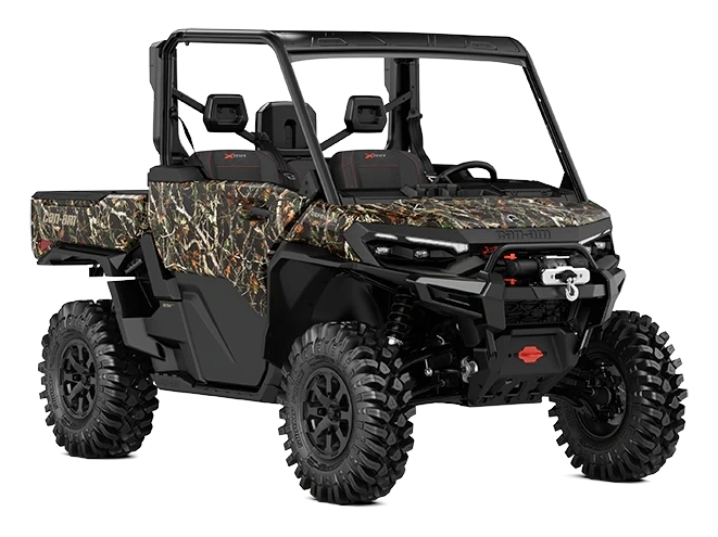 2026 Can-Am Defender HD11 Defender X mr with half-doors Dark Wildland Camo HD11 alt