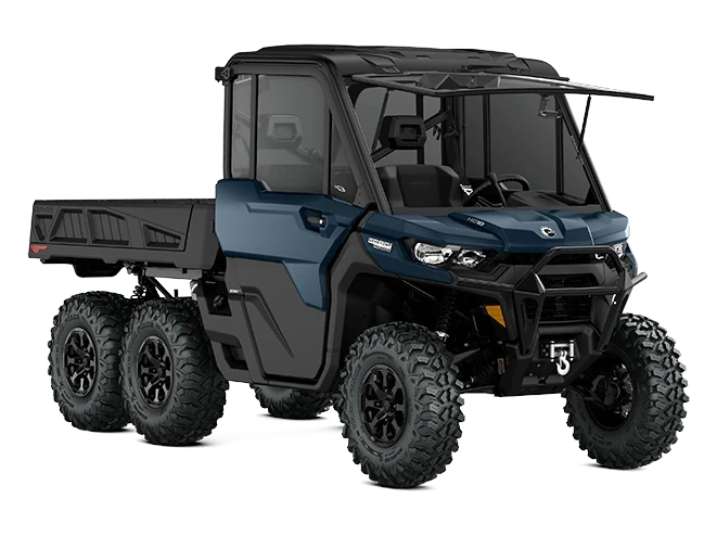 2026 Can-Am Defender Defender 6x6 Limited Dusty Navy HD10 alt