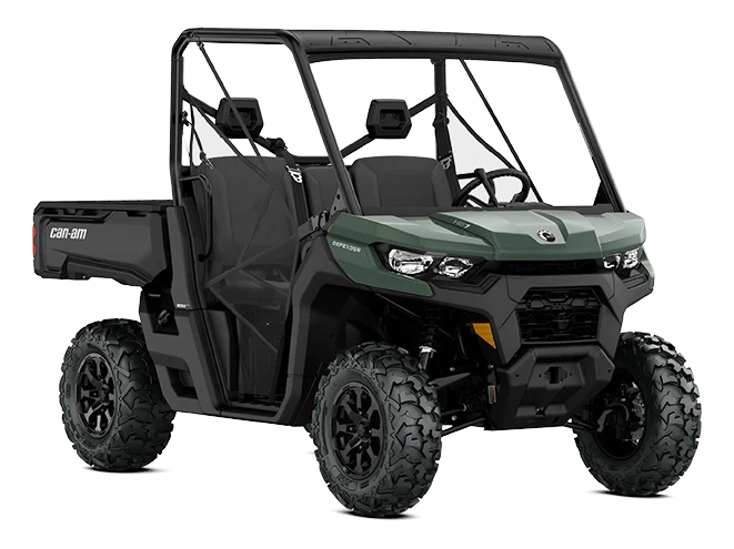 2026 Can-Am Defender Defender DPS Compass Green HD7 alt