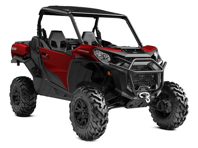 2026 Can-Am Commander Commander XT Fiery Red 1000R alt