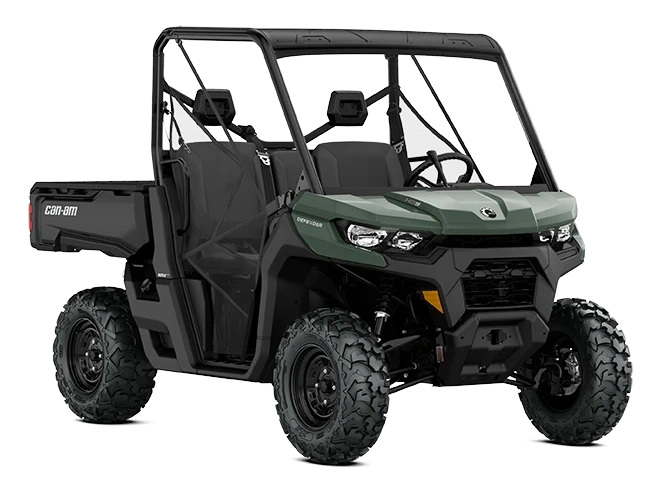 2026 Can-Am Defender Defender Compass Green HD9 alt