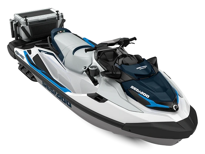 2026 Sea-Doo FishPro Sport FishPro Sport White / Gulfstream Blue 170 hp alt